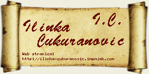 Ilinka Čukuranović vizit kartica